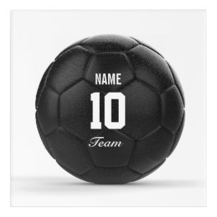Impresión Acrílica Balón de fútbol moderno del equipo personalizado
