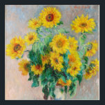 Impresión Acrílica Bouquet de los girasoles Claude Monet<br><div class="desc">Bouquet de girasoles. Claude Monet. 1881. Reproducción de obras famosas de imágenes artísticas de dominio público.</div>