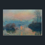 Impresión Acrílica Claude Monet - Atardecer en el Sena en Lavacourt<br><div class="desc">Atardecer en el Sena en Lavacourt,  Efecto Invierno / Soleil couchant sur la Seine a Lavacourt,  effet d'hiver - Claude Monet,  Petróleo en lienzo,  1880</div>