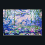 Impresión Acrílica Claude Monet - Lilies de agua / Nympheas 1919<br><div class="desc">Lilies de agua / Nympheas (W.1852) - Claude Monet,  Petróleo en lienzo,  1916-1919</div>