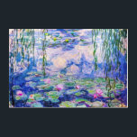 Impresión Acrílica Claude Monet - Lilies de agua / Nympheas 1919<br><div class="desc">Lilies de agua / Nympheas (W.1852) - Claude Monet,  Petróleo en lienzo,  1916-1919</div>