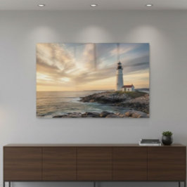 Impresión Acrílica Coastal Serenity – Premium Acrylic Wall Art