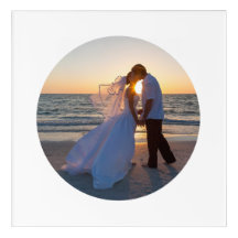 Crear su propia forma de círculo Boda foto