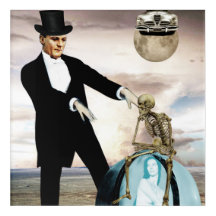 Dios está jugando a la huella acrílica