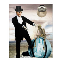 Dios está jugando a la huella acrílica