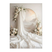 Elegancia de la Imaginación: Un Fondo de Boda Lujo