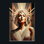 Impresión Acrílica Flapper, serie Art Déco, Vol. 4<br><div class="desc">Flapper,  serie Art Déco,  Vol. 4</div>
