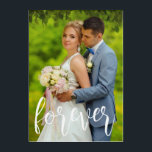 Impresión Acrílica Foto de matrimonio personalizado para siempre<br><div class="desc">Celebra para siempre con tu foto de boda personalizada. Plantilla de foto vía Pixabay bajo licencia CC0 y debe ser reemplazada por su propia foto</div>
