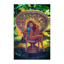 Hermosa pintura original de Boho