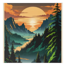 La bella puesta de sol