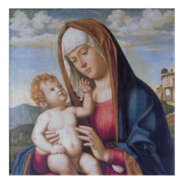 Impresión Acrílica Madonna y el niño