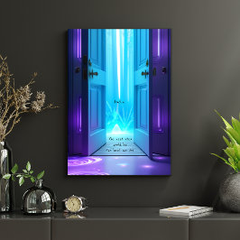 Impresión Acrílica Manifestación vibrante Afirmación positiva