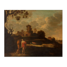 Paisaje árdico con pastores y ganado, Dirck