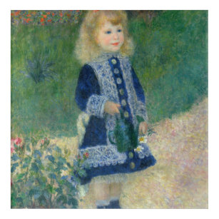 Impresión Acrílica Pierre Auguste Renoir Un Chica con una lata de agu