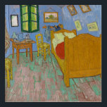 Impresión Acrílica Pintura de dormitorio Vincent Van Gogh<br><div class="desc">Pintura de obra maestra Van Gogh - Esta pintura de Vincent van Gogh llamada The Bedroom es una pintura de su habitación de 1889,  en el Instituto de Arte de Chicago. Era su dormitorio en Arles,  Francia,  que decoró y creó este cuadro de su dormitorio.</div>