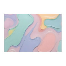 pintura pastel abstracta