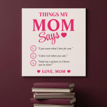 Regalos Personalizados para Mamá Frases que Dice