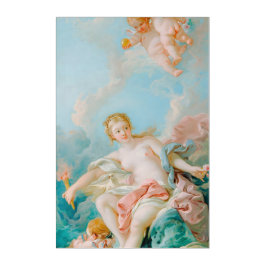 Impresión Acrílica Venus en las olas por François Boucher