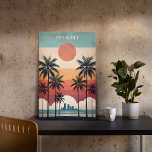 Impresión Acrílica Verano Eterno: El espejismo de Miami<br><div class="desc">El encanto atemporal del Art Deco se funde con el encanto de las palmeras de Miami, con sus exquisitas y modernas obras de arte poster. Esta pieza no es solamente un viaje visual —es una invitación al alma de Miami, capturando el vibrante espíritu de la ciudad y su icónico paisaje...</div>