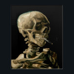 Impresión Acrílica Vincent van Gogh - Calavera con cigarrillo en llam<br><div class="desc">Cabeza de un Skeleton con un cigarrillo en llamas / Calavera con cigarrillo en llamas / Crane de squelette fumant une cigarrillo - Vincent van Gogh,  1885</div>