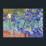Impresión Acrílica Vincent Van Gogh Irises Bella Artes de cosecha flo<br><div class="desc">Vincent Van Gogh Blue Irises Floral Bella Artes Irises es una de las muchas pinturas de iris del artista Post-impresionista holandés Vincent van Gogh. Como muchos artistas de su época, Van Gogh fue influenciado por impresiones japonesas en bloques de madera de ukiyo-e. Los contornos fuertes, ángulos inusuales, incluyendo vistas de...</div>