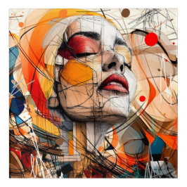 Impresión Acrílica woman's instinct Acrylic Wall Art