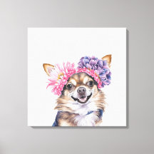 Impresión acuática de la flor de Chihuahua encanta