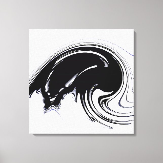 Impresión ajustada fuera de control de lienzo frac (Anverso)