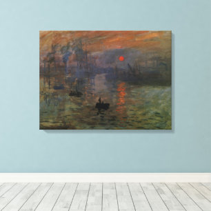 Impresión Amanecer de Claude Monet, Arte Antiguo
