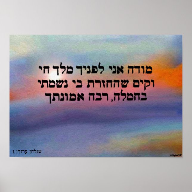 Impresión Ani Sunrise de Modem (Frente)