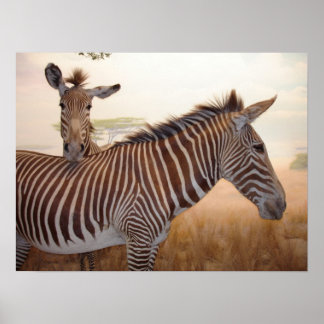 Impresión animal - África - Cebra