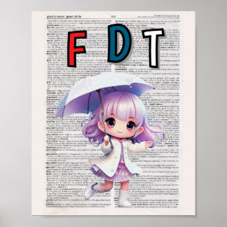 Impresión antiTrump (página de diccionario)