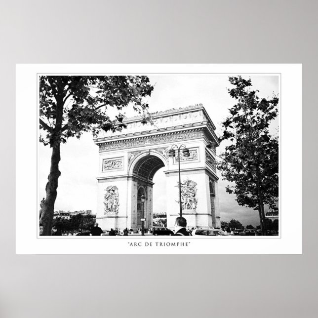 Impresión Arc de Triomphe (Frente)
