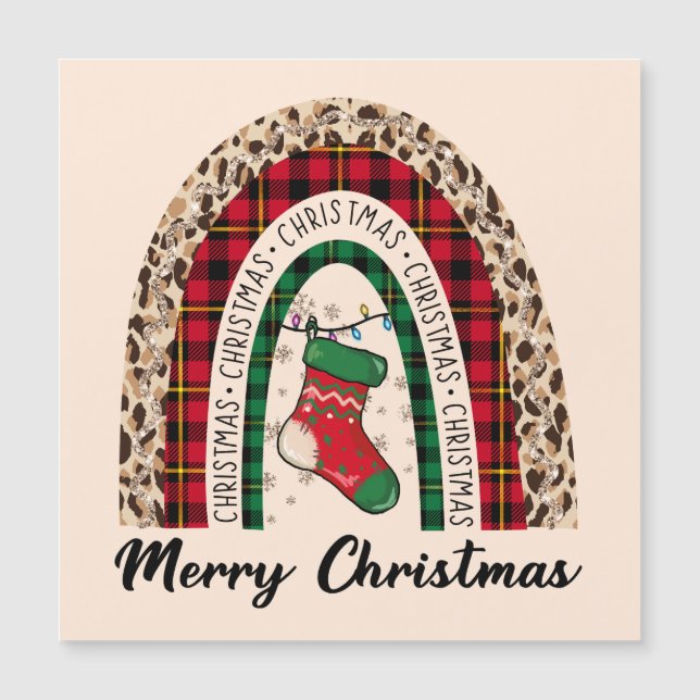 Impresión arcoiris con relleno de búfalo y leopard (Anverso)