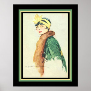 Impresión Art Deco de Marcello Dudovich 1920