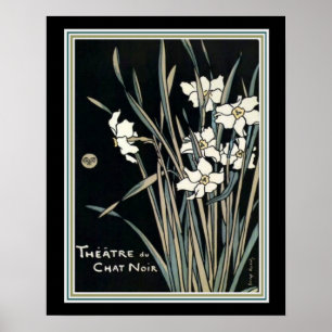 Impresión Art Nouveau del "Teatro de Chat Noir"