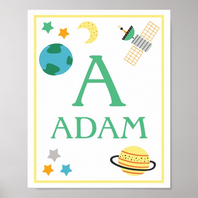 Impresión artística de animales del espacio Koala (Frente)