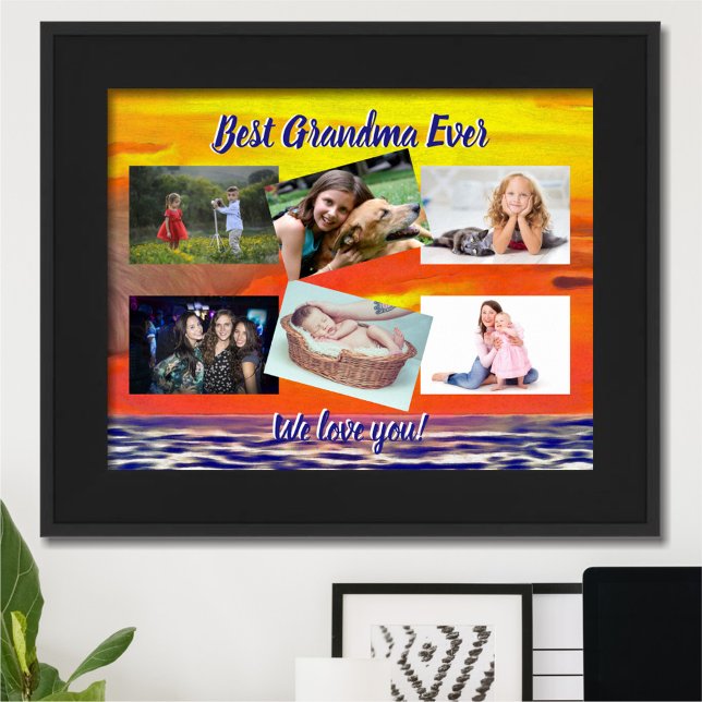 Impresión artística de Best Grandma Sunset 2443 (Subido por el creador)