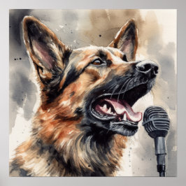 Impresión artística de German Shepherd Music Facto