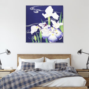 Impresión artística de Iris japonés vintage de Kog