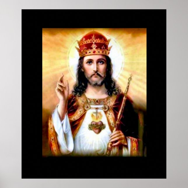 Impresión artística de Jesús King (Frente)