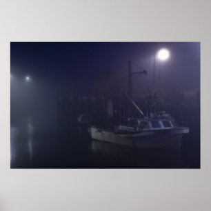 Impresión artística de la noche de Londres