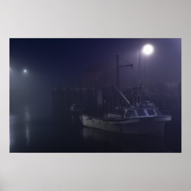 Impresión artística de la noche de Londres (Frente)