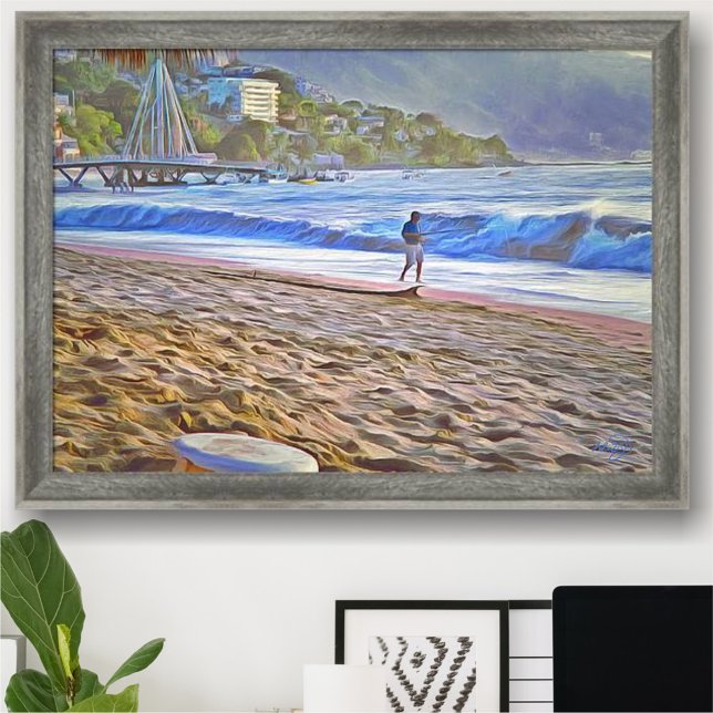 Impresión artística de la playa de Los Muertos 786 (Subido por el creador)