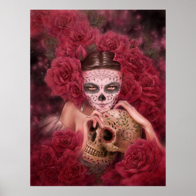 Impresión artística de Las Calaveras (Frente)