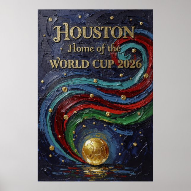 Impresión artística de Moody Jewel Houston Copa Mu (Frente)