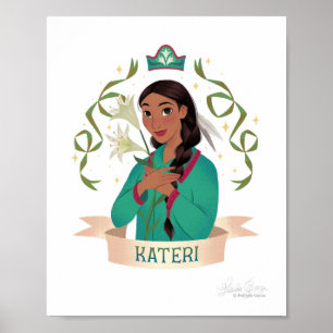 Impresión artística de Saint Kateri Tekakwitha