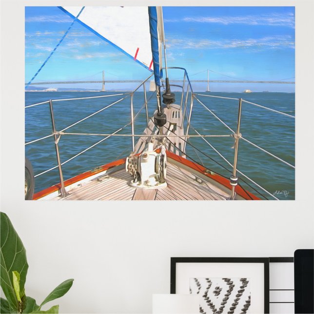 Impresión artística de San Francisco Sailing 0869 (Subido por el creador)
