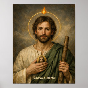 Impresión artística de San Judas Tadeo
