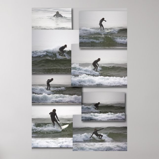 Impresión artística de Surfin (Frente)